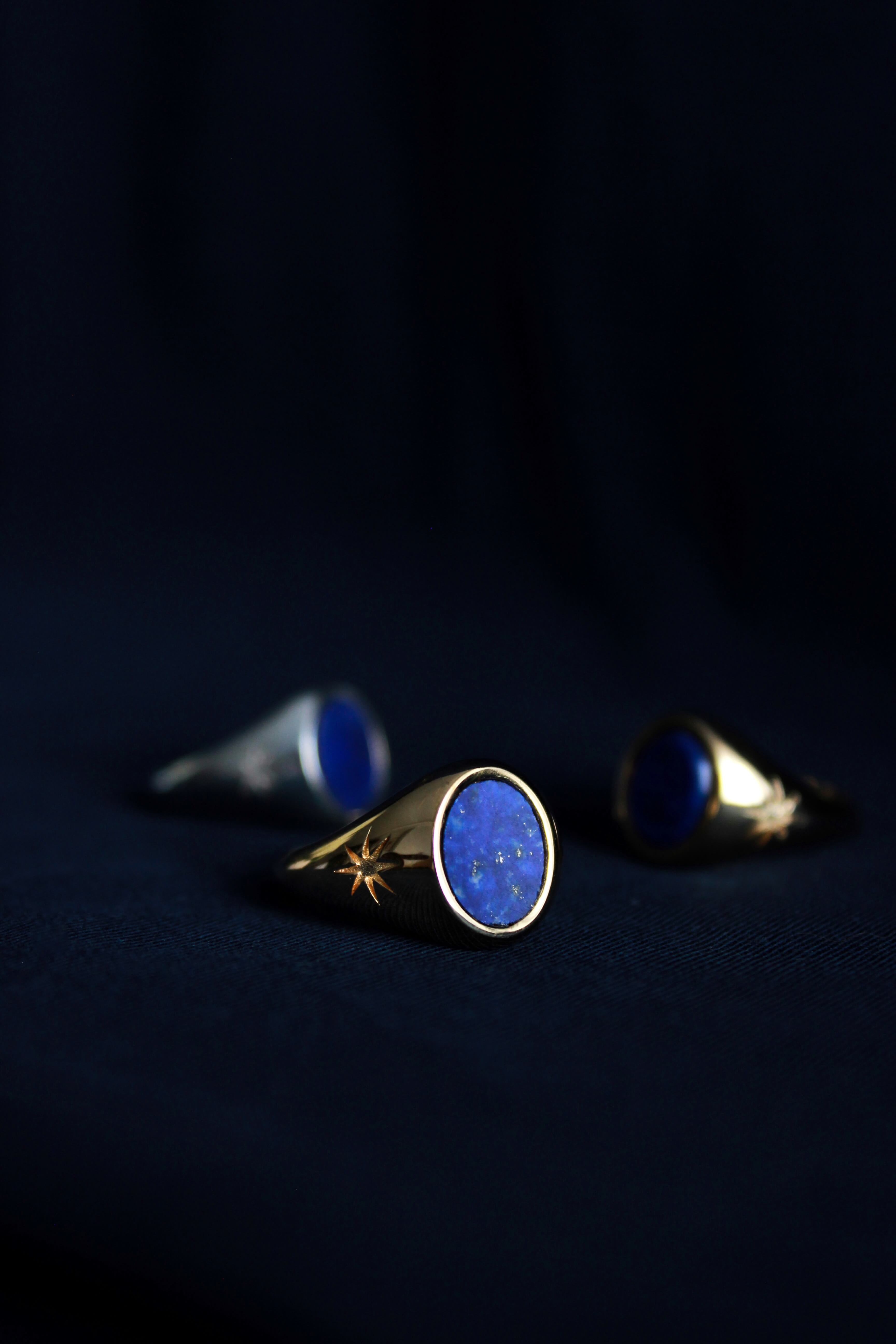 Anello "E quindi uscimmo a riveder le stelle" Argento placcato oro 4