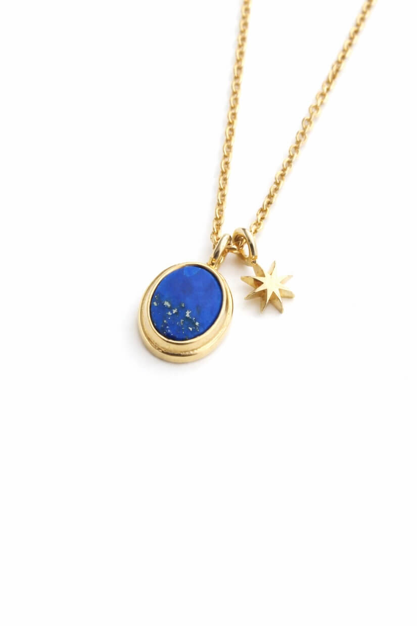 Collana "E quindi uscimmo a riveder le stelle" Argento placcato oro 1