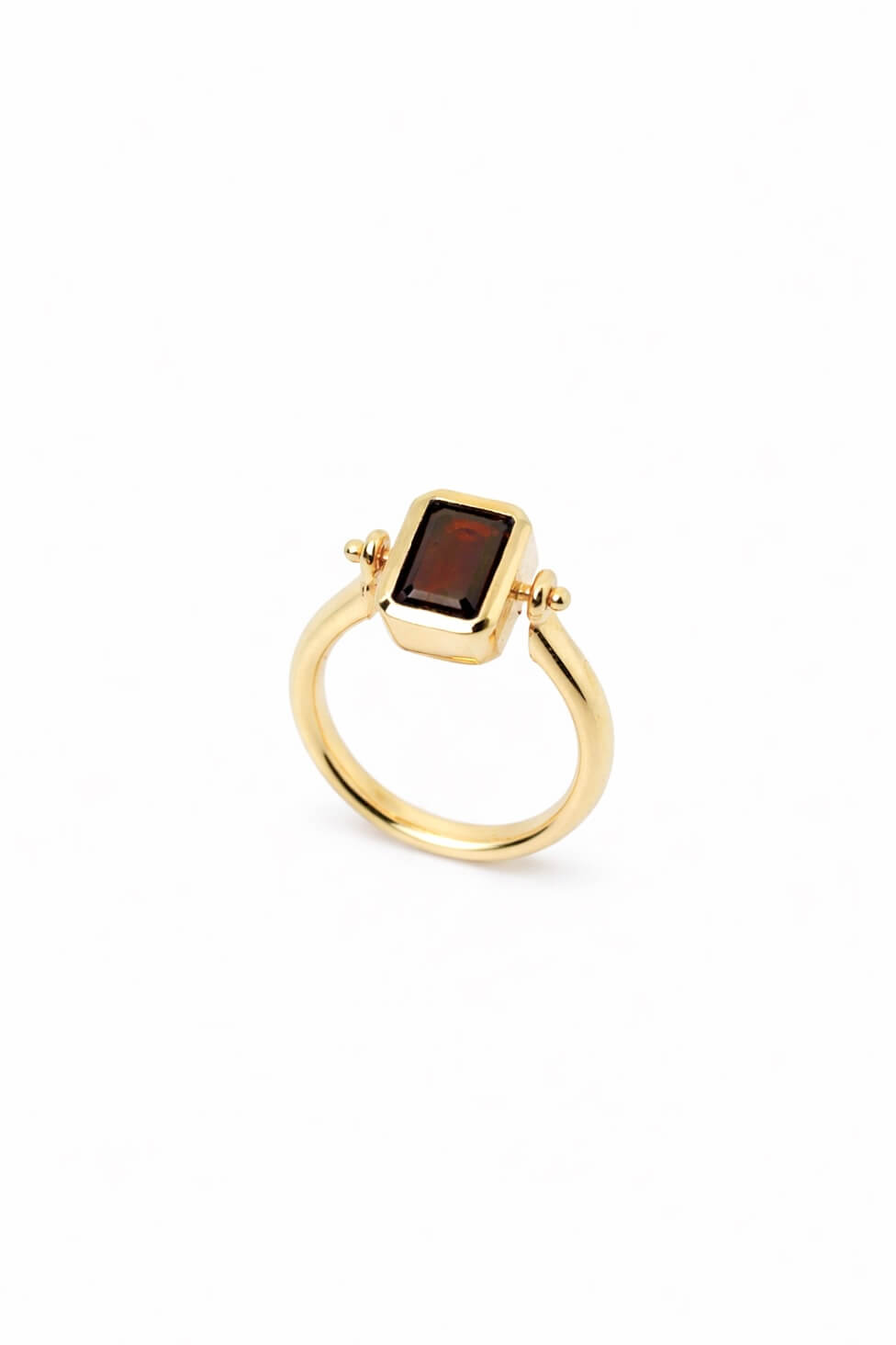 Anello Reversibile "Viva la vida" Argento placcato oro 2