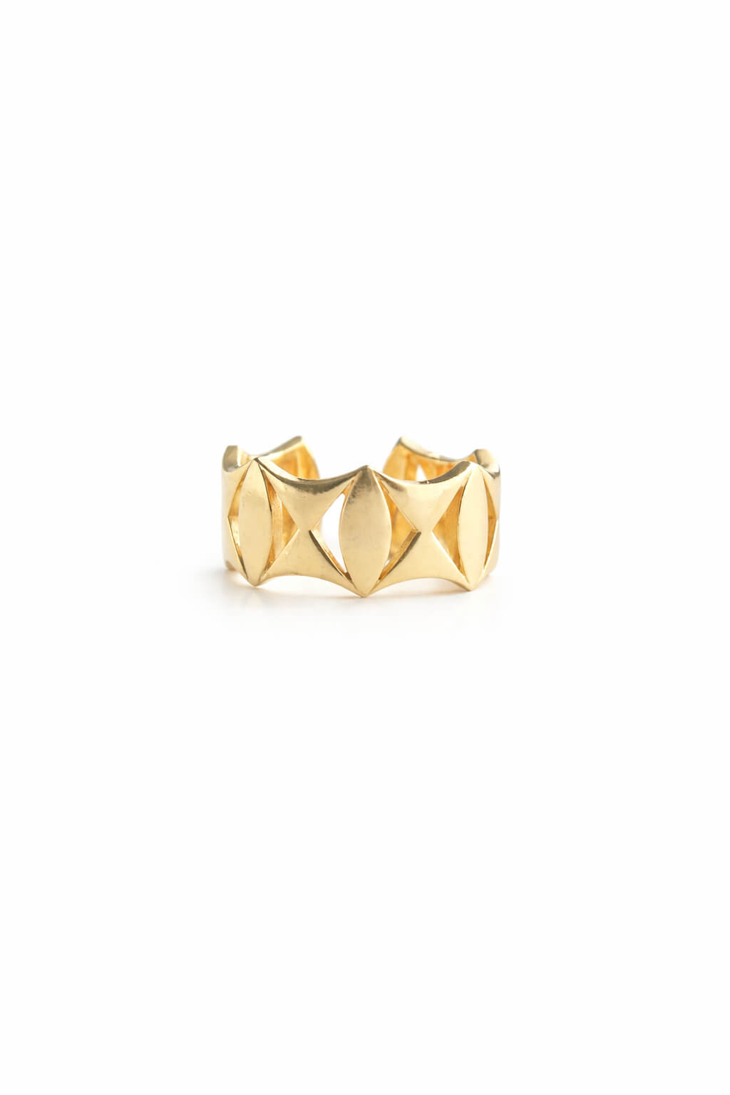 Anello "Memoria" Argento placcato oro 2