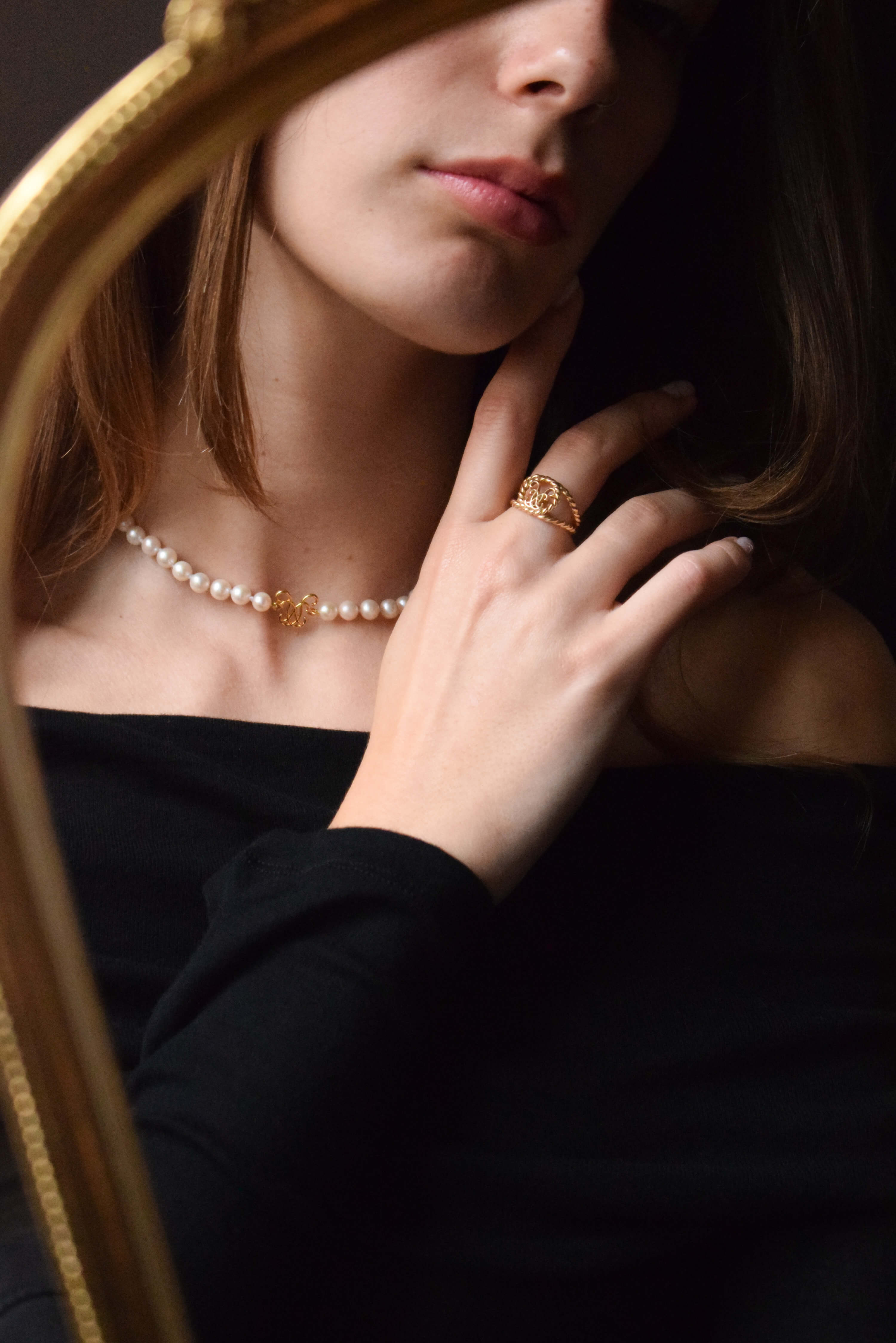 Collana "Sheherazade" Argento placcato oro 2