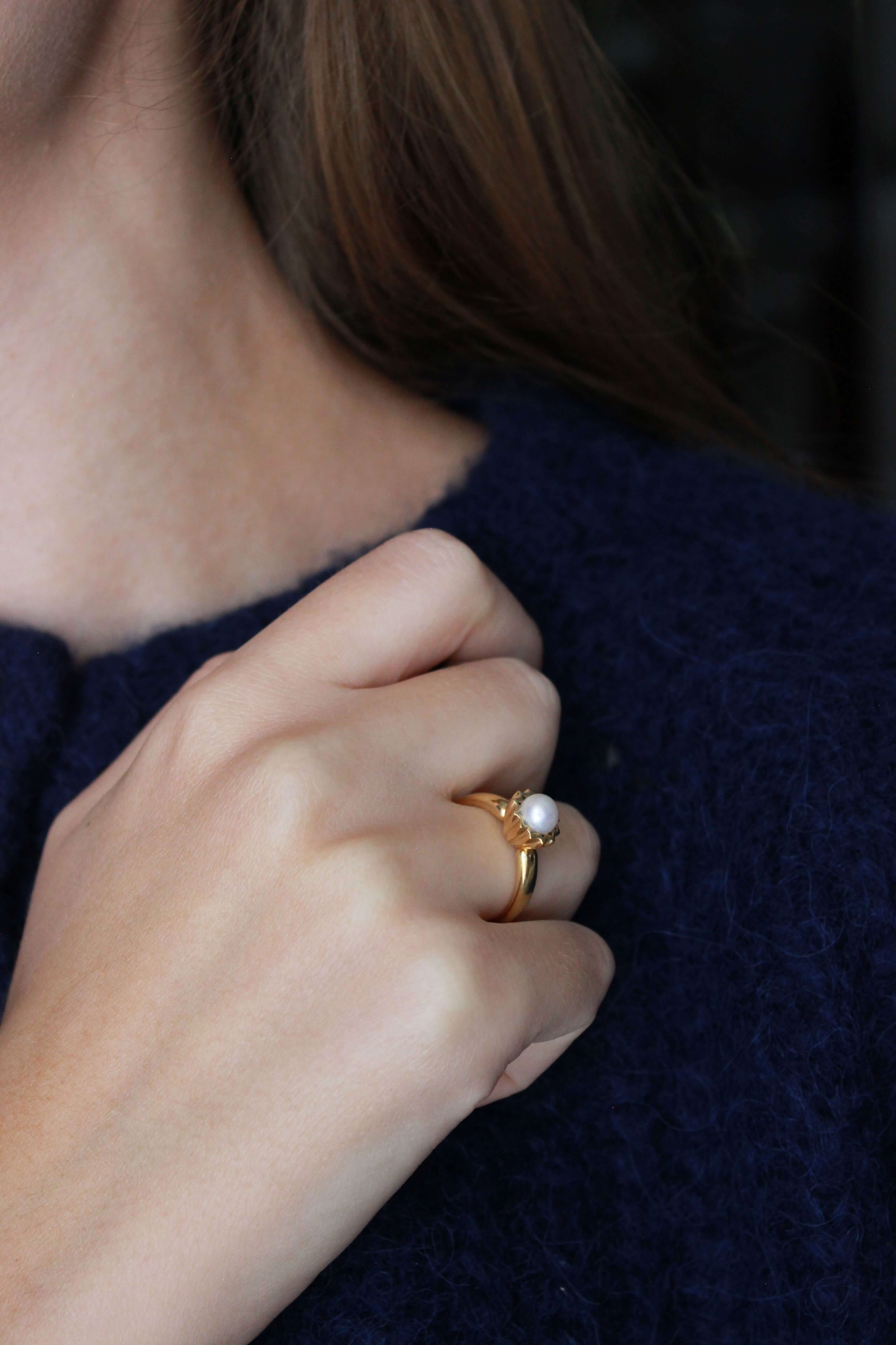 Anello Venere Argento placcato oro 6