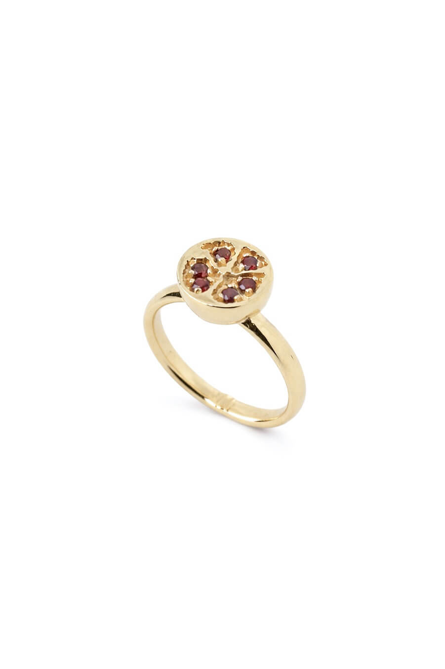 Anello "Persefone" Argento placcato oro 1