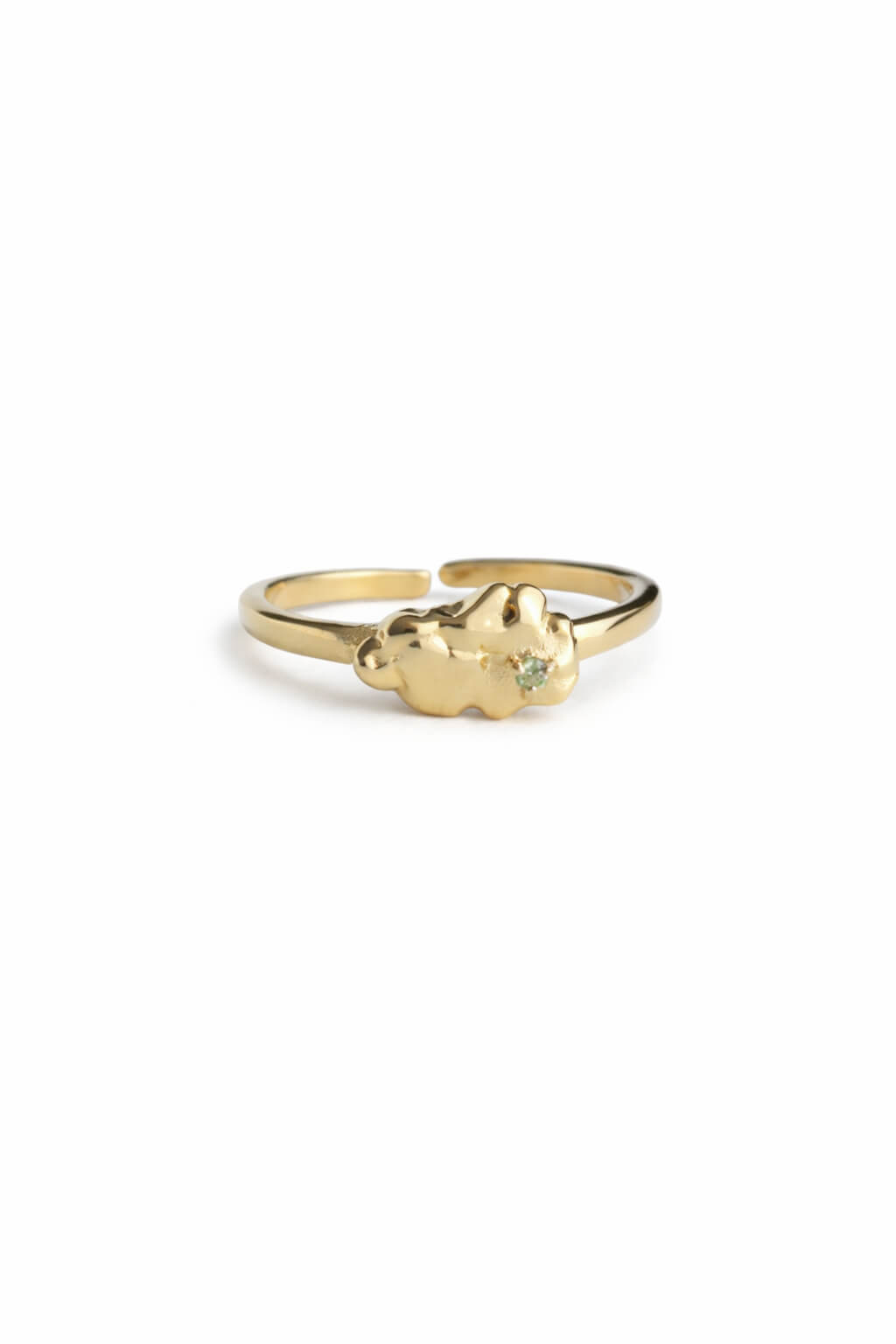 Anello Nûlêye Argento placcato oro 3