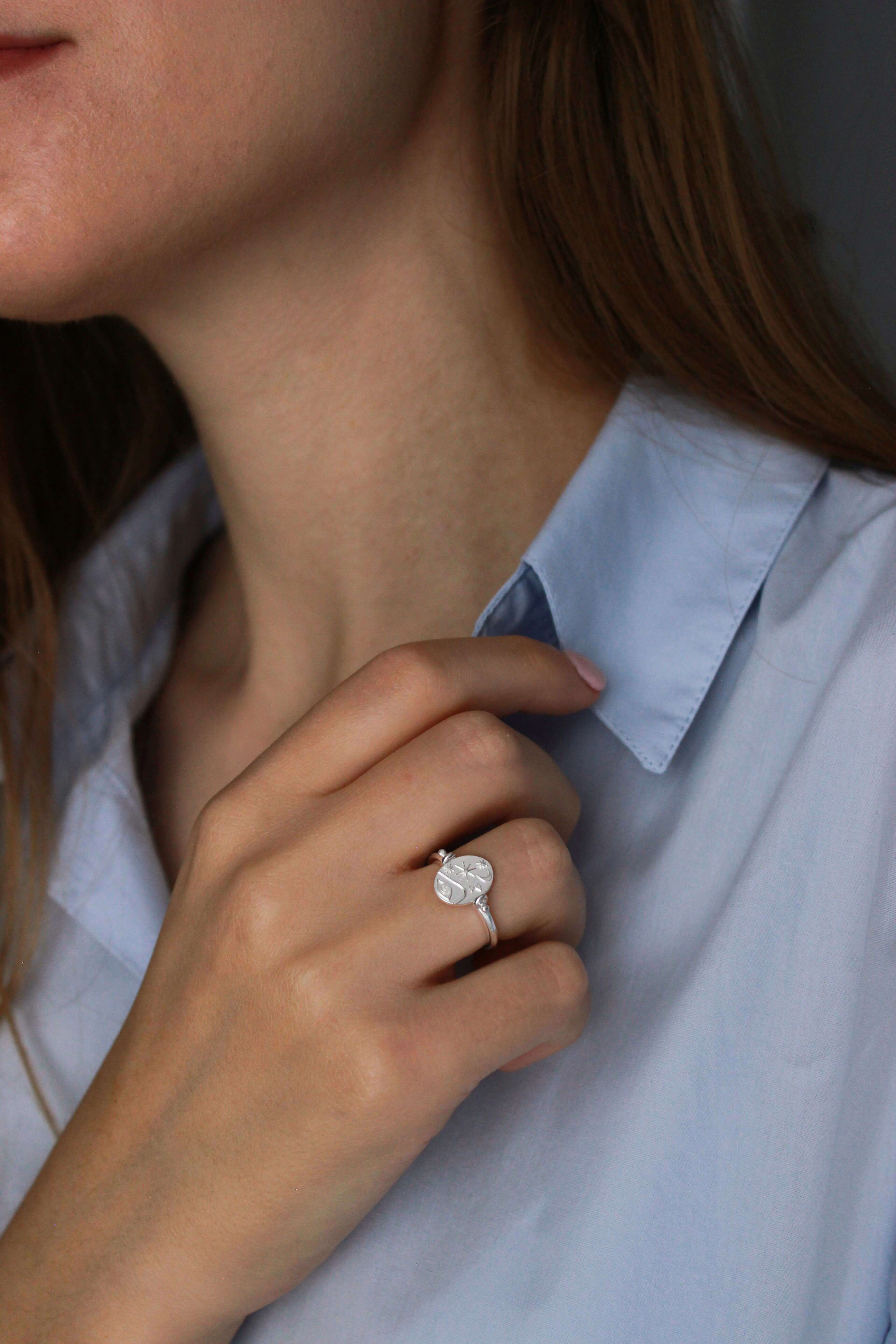 Anello Costellazioni reversibile Argento 4