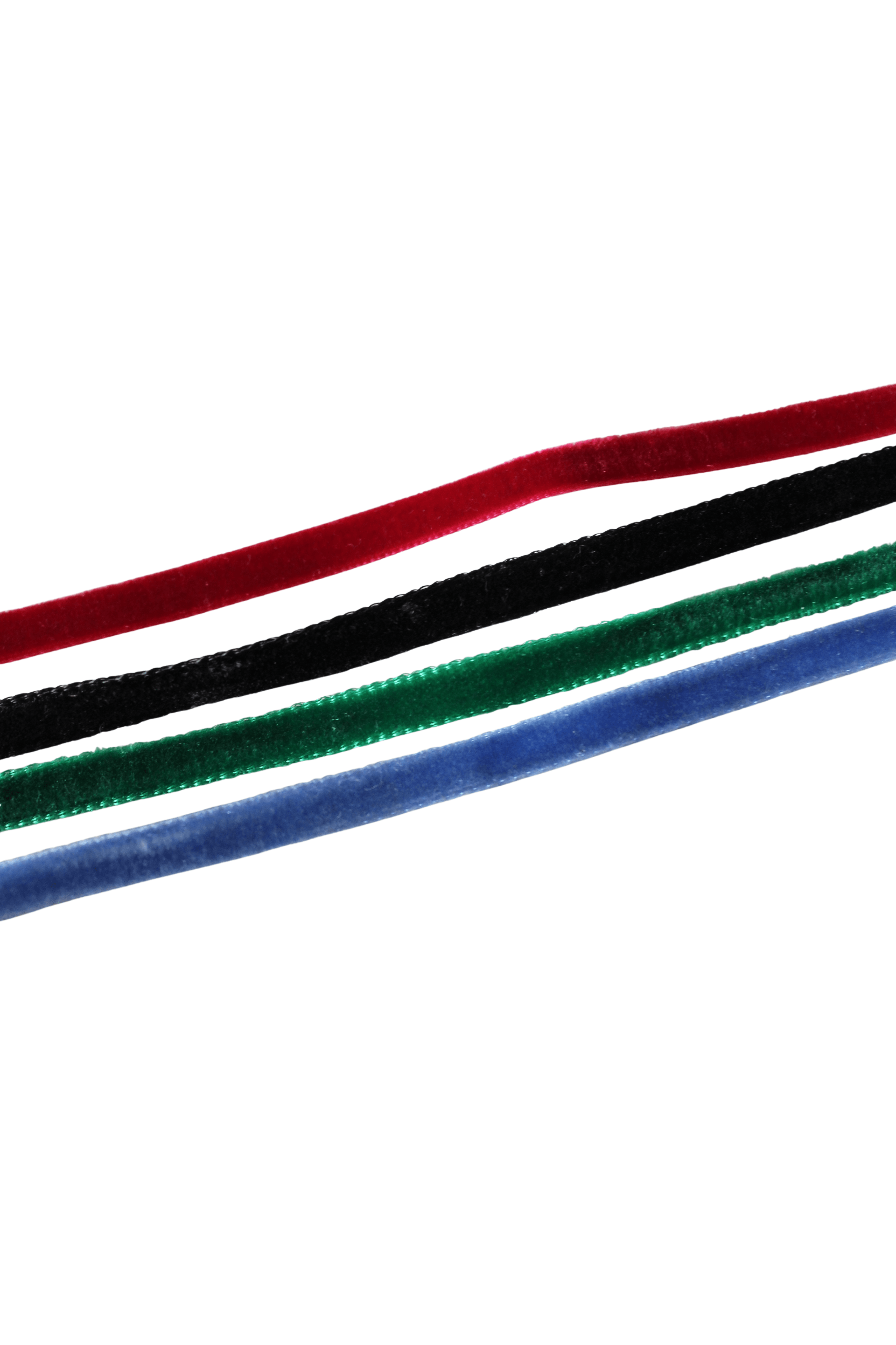 Girocollo in Velluto Argento placcato oro 2