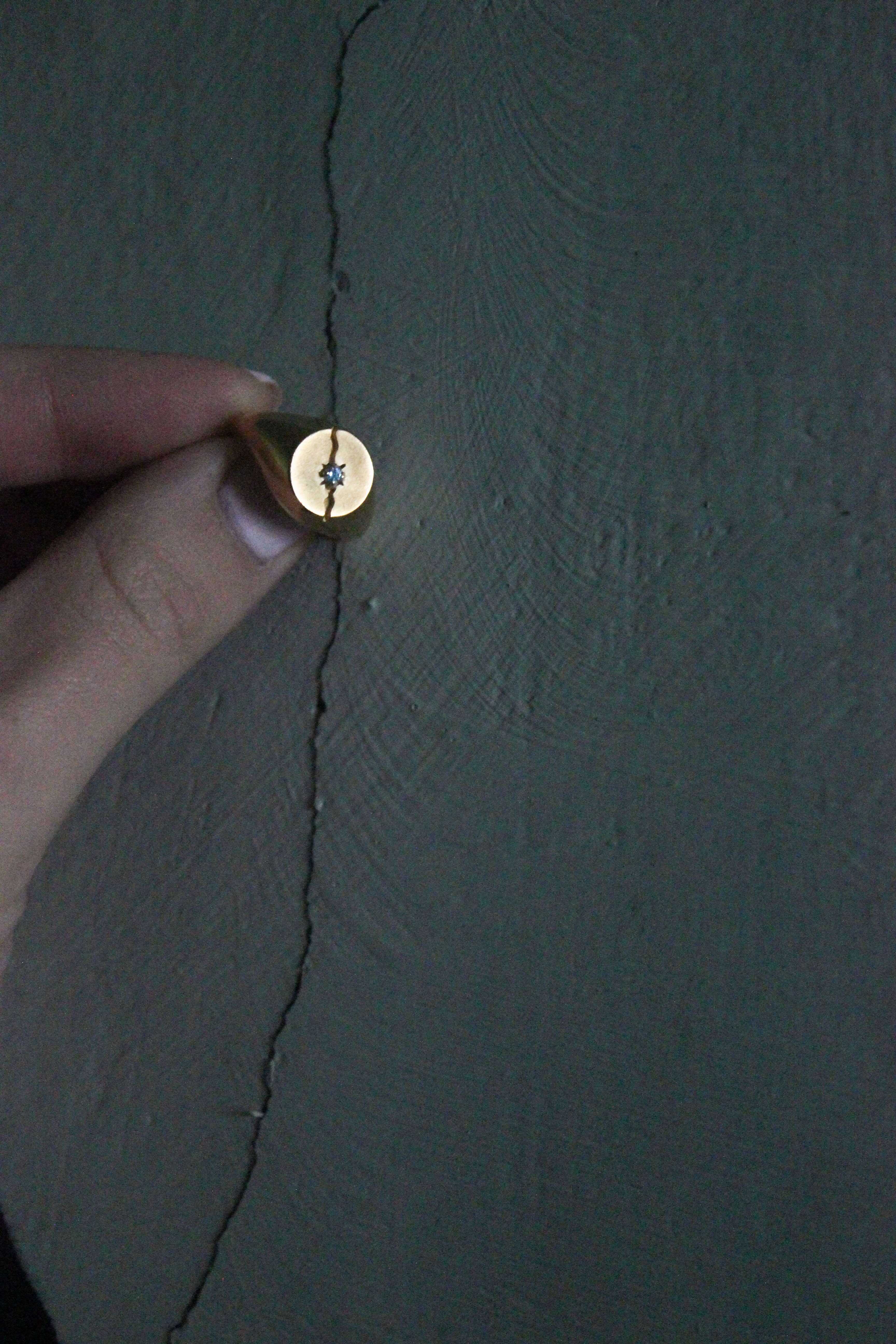 Anello Nuovo Spiraglio Argento placcato oro 1