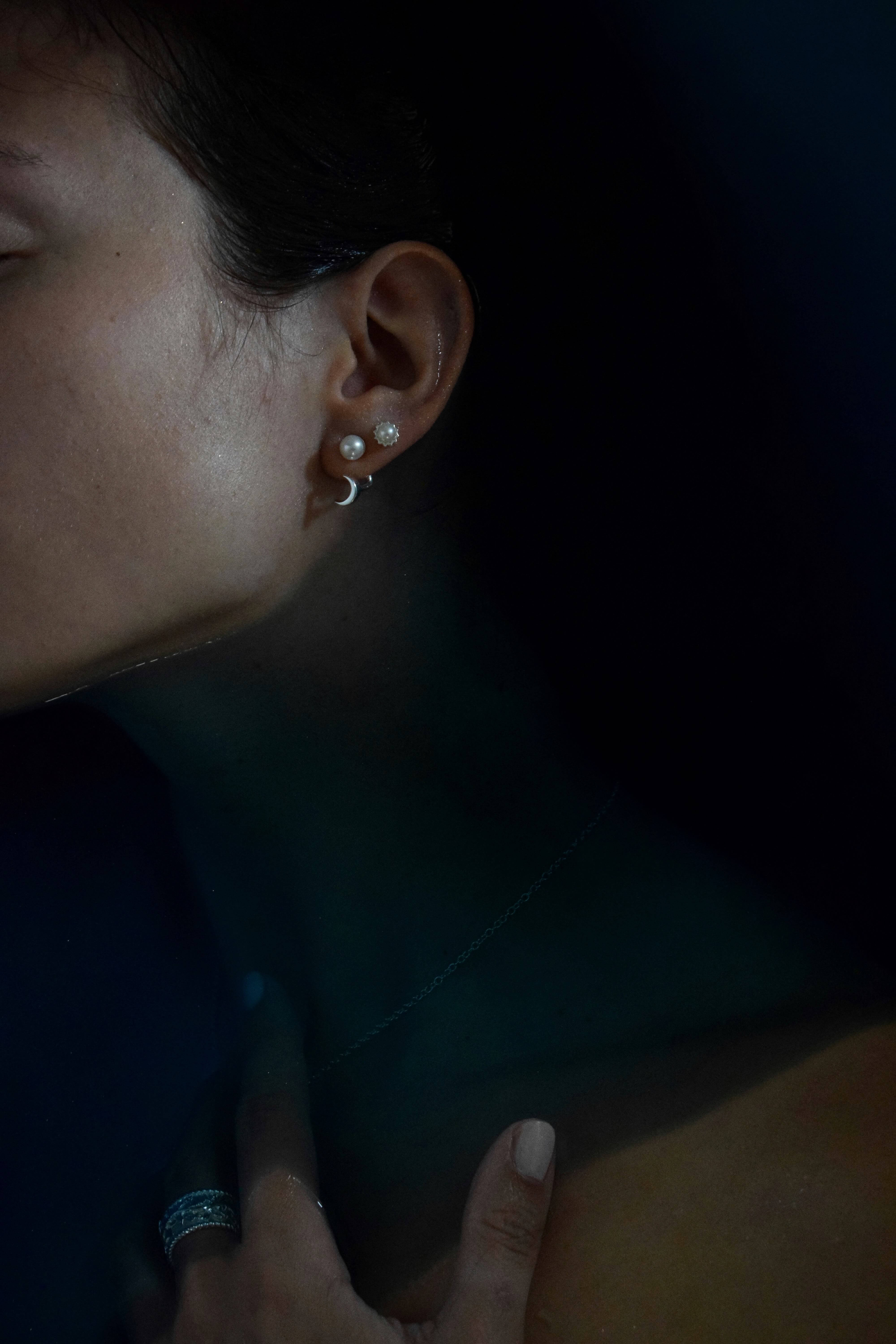 Orecchini "Canto notturno" Argento 1