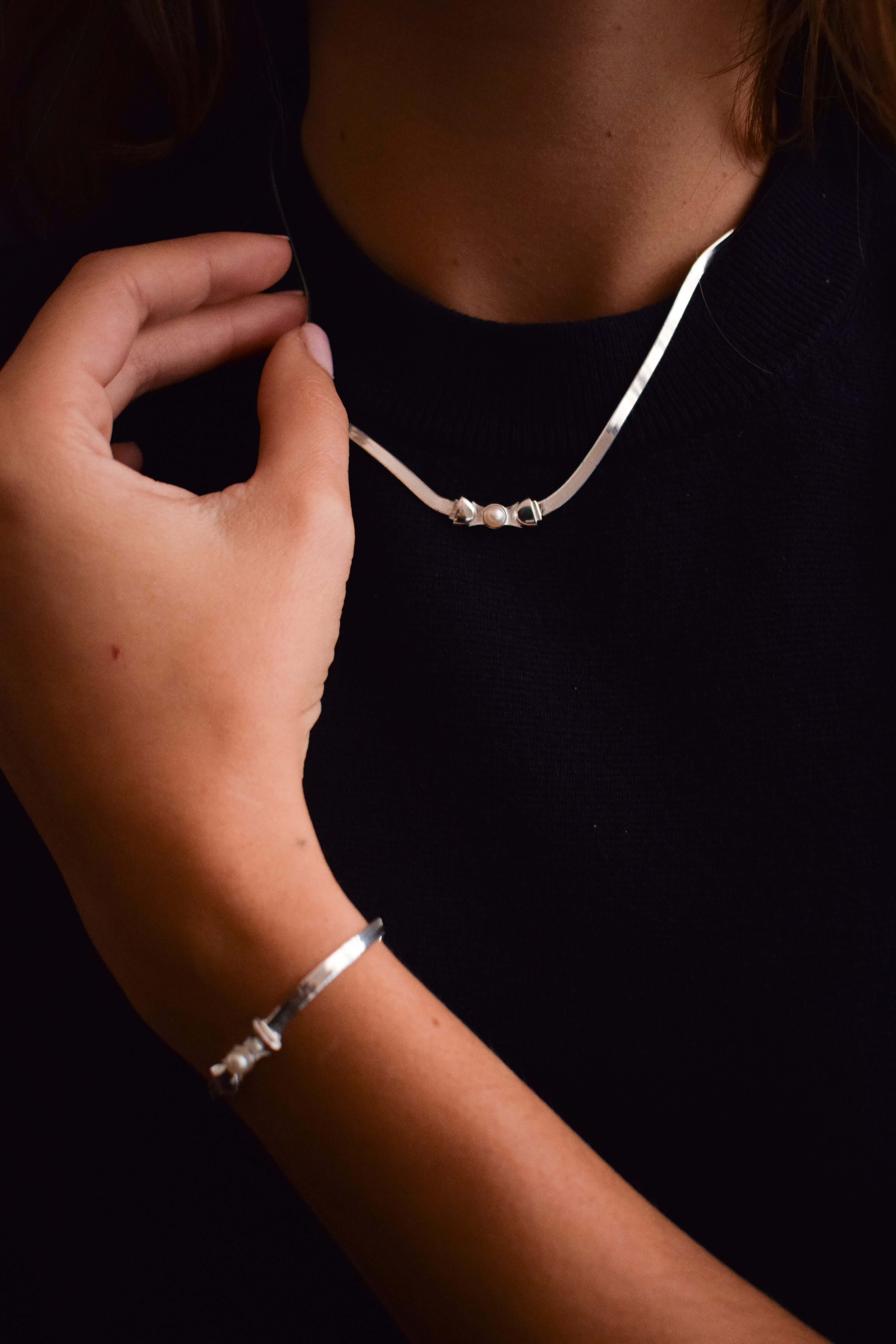 Collana Venere (ancora) Argento 2