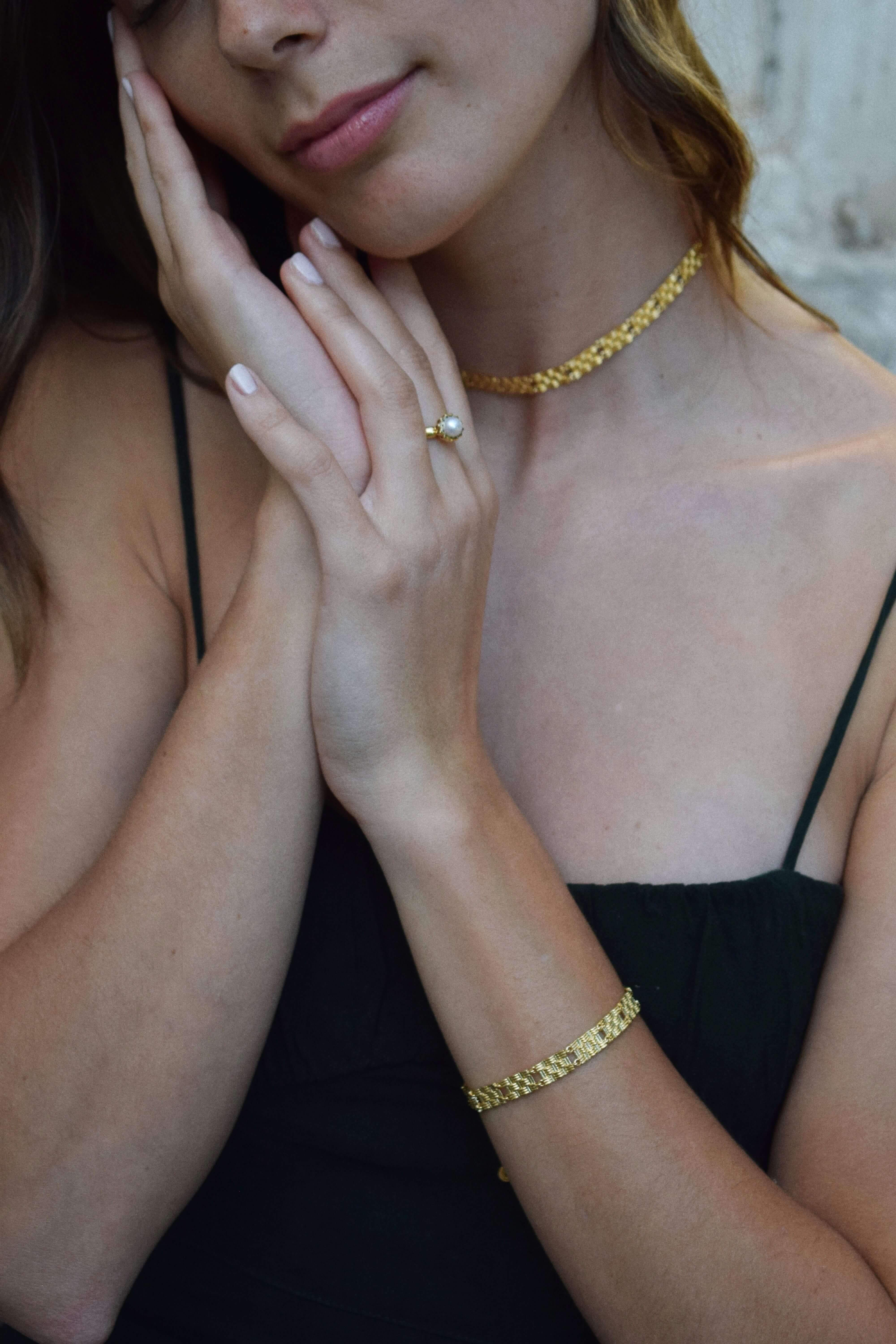 Bracciale Penelope Argento placcato oro 2