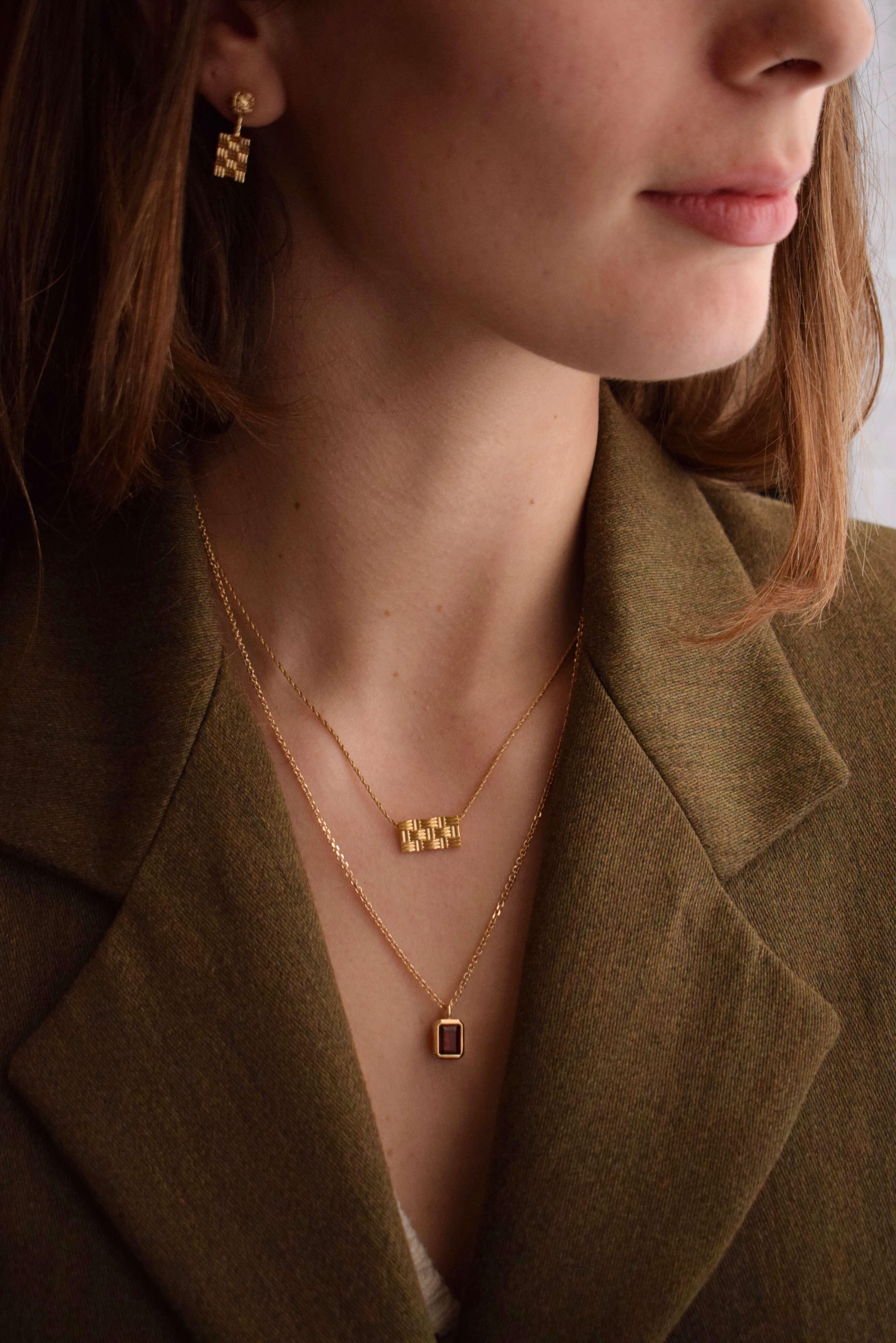 Collana "Penelope" Argento placcato oro 4