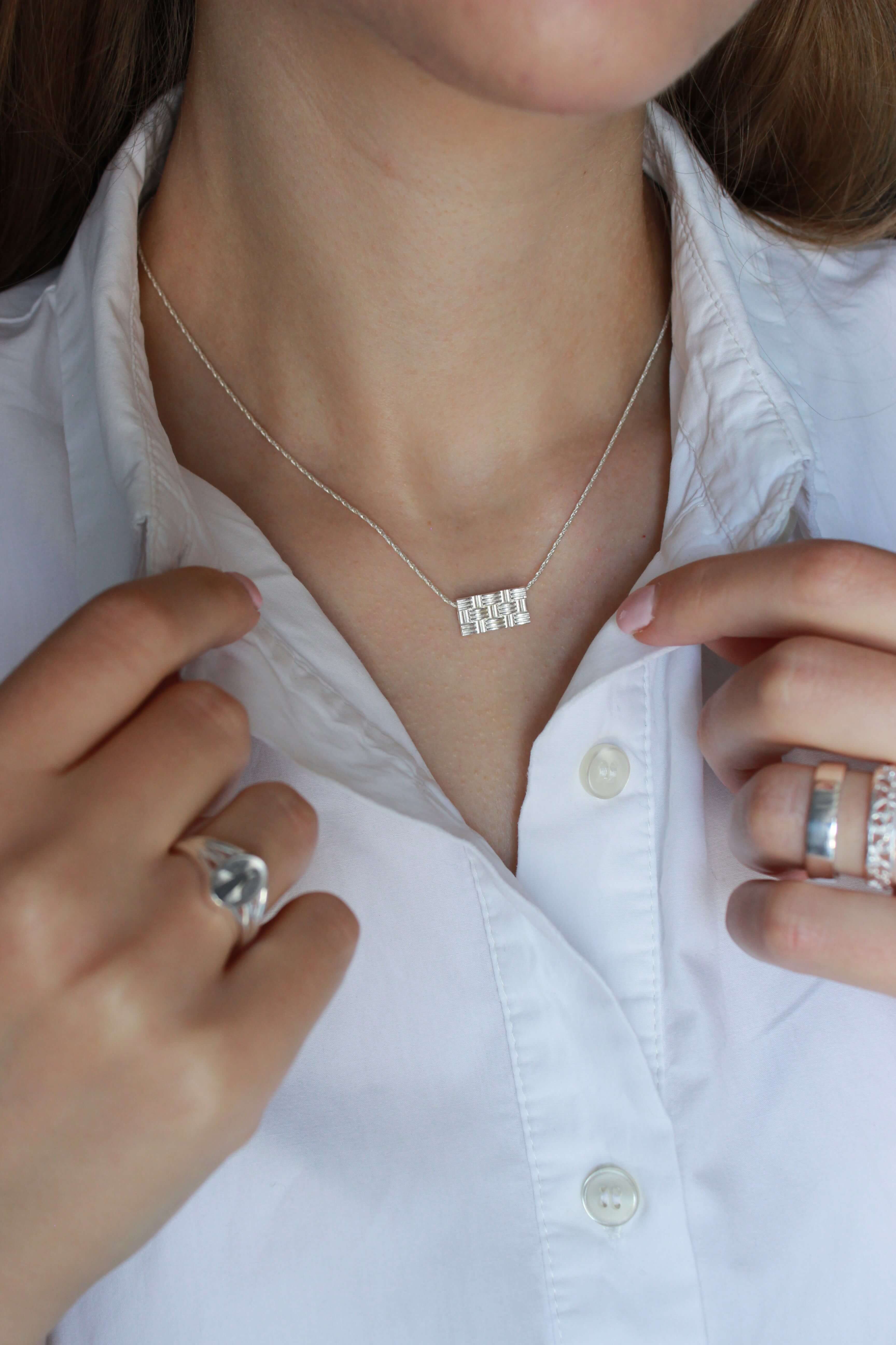 Collana "Penelope" Argento 3
