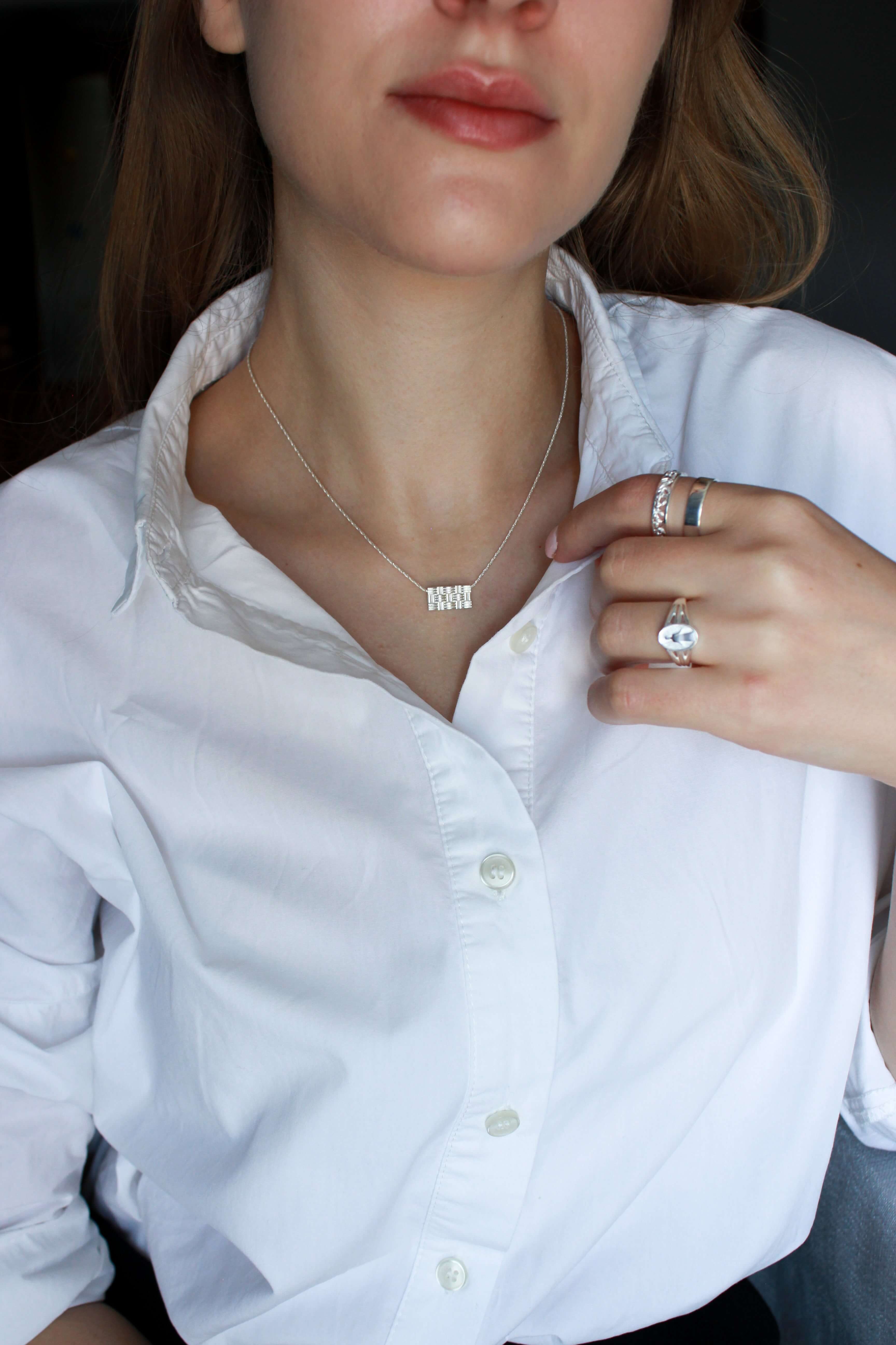 Collana "Penelope" Argento 4