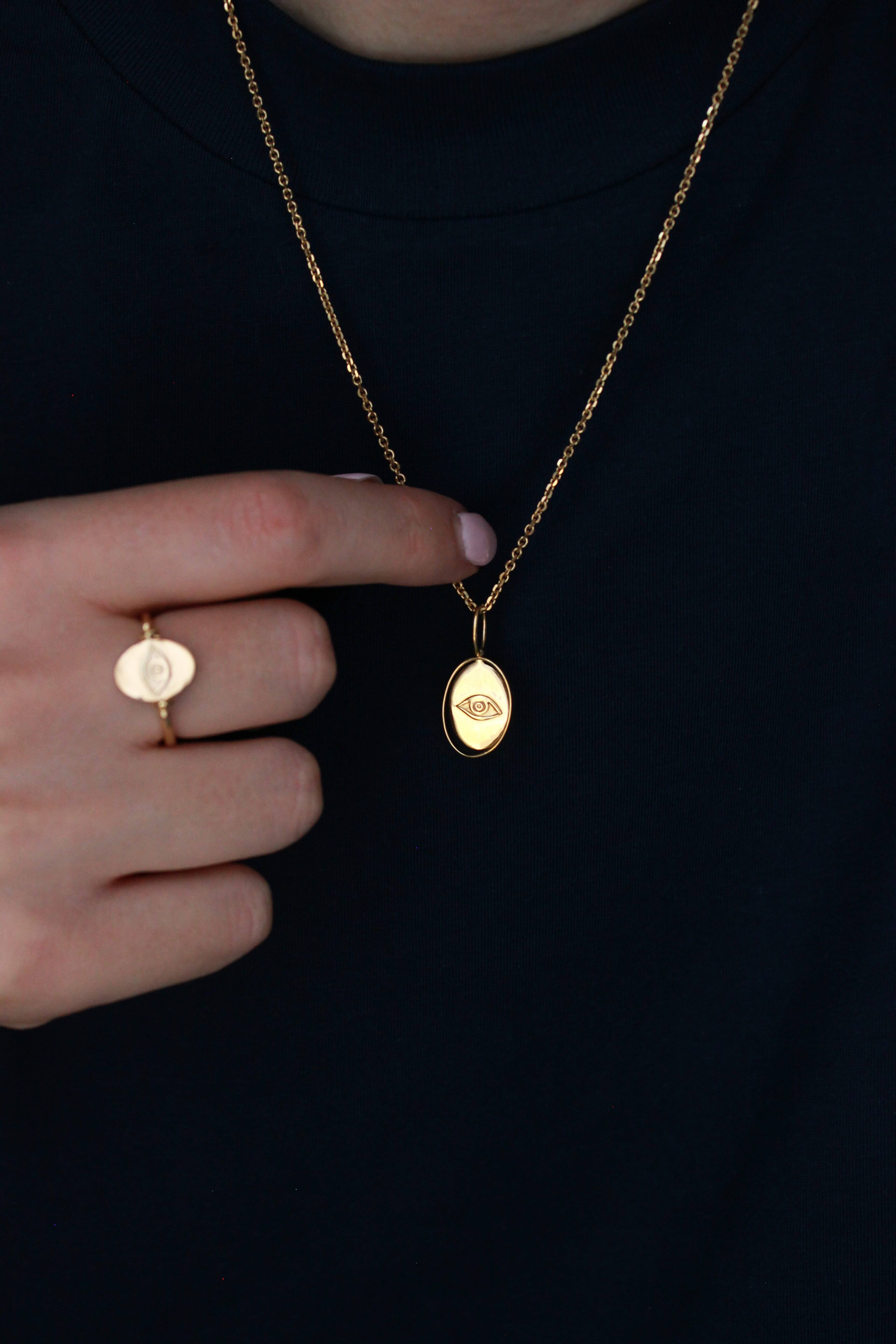 Ciondolo Costellazioni Reversibile Argento placcato oro 5