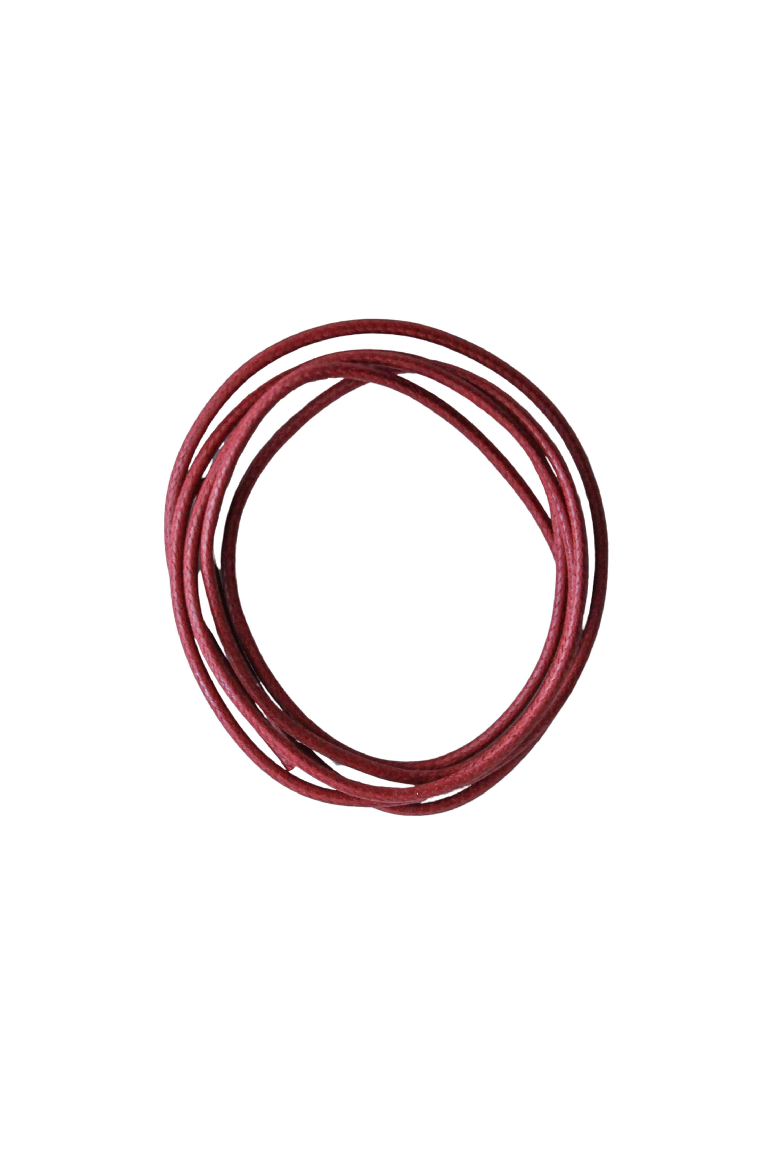 Cordino bordeaux Argento 1