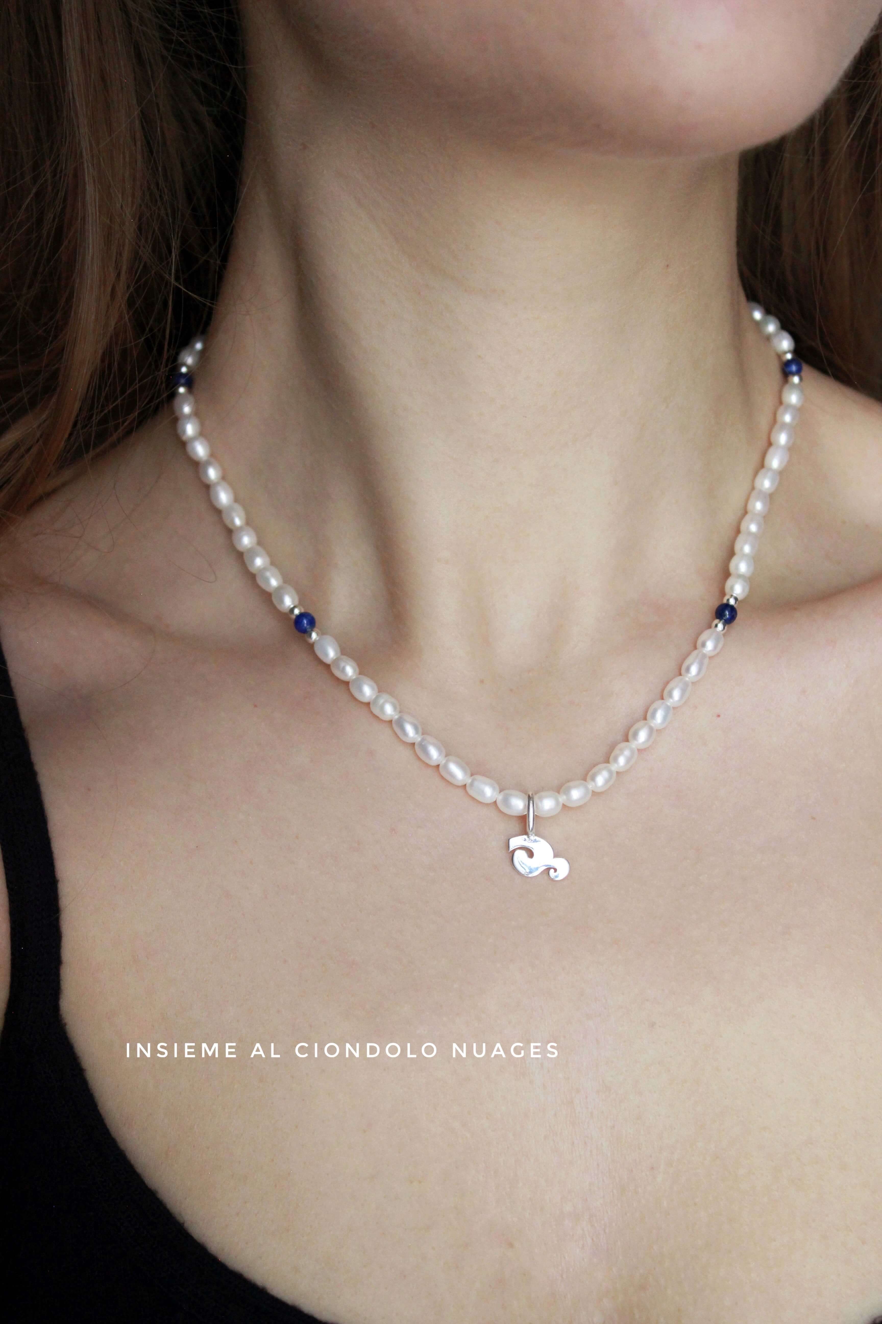 Collana Rhapsody in Blue Argento 2