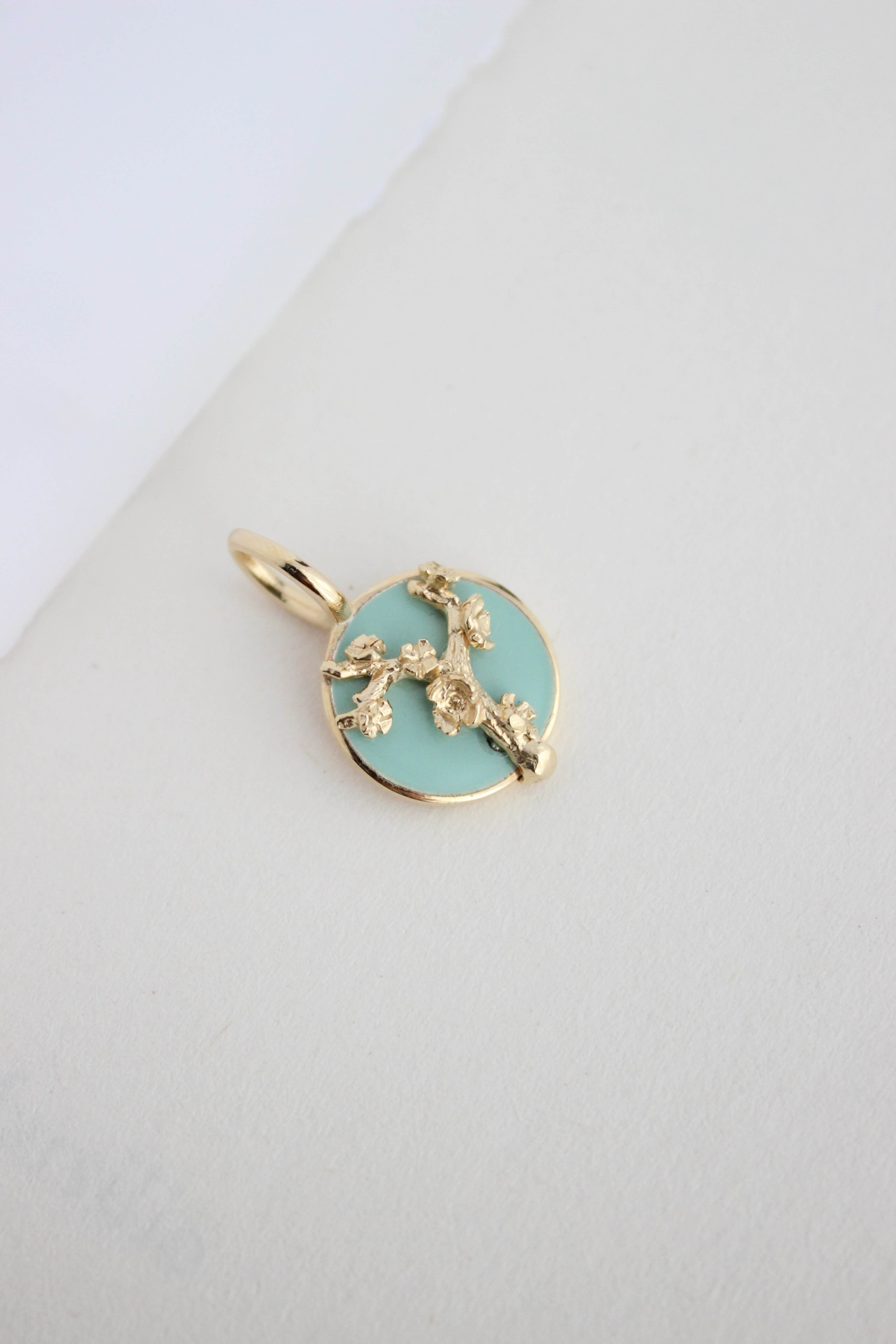 Fiori di Mandorlo Argento placcato oro 2