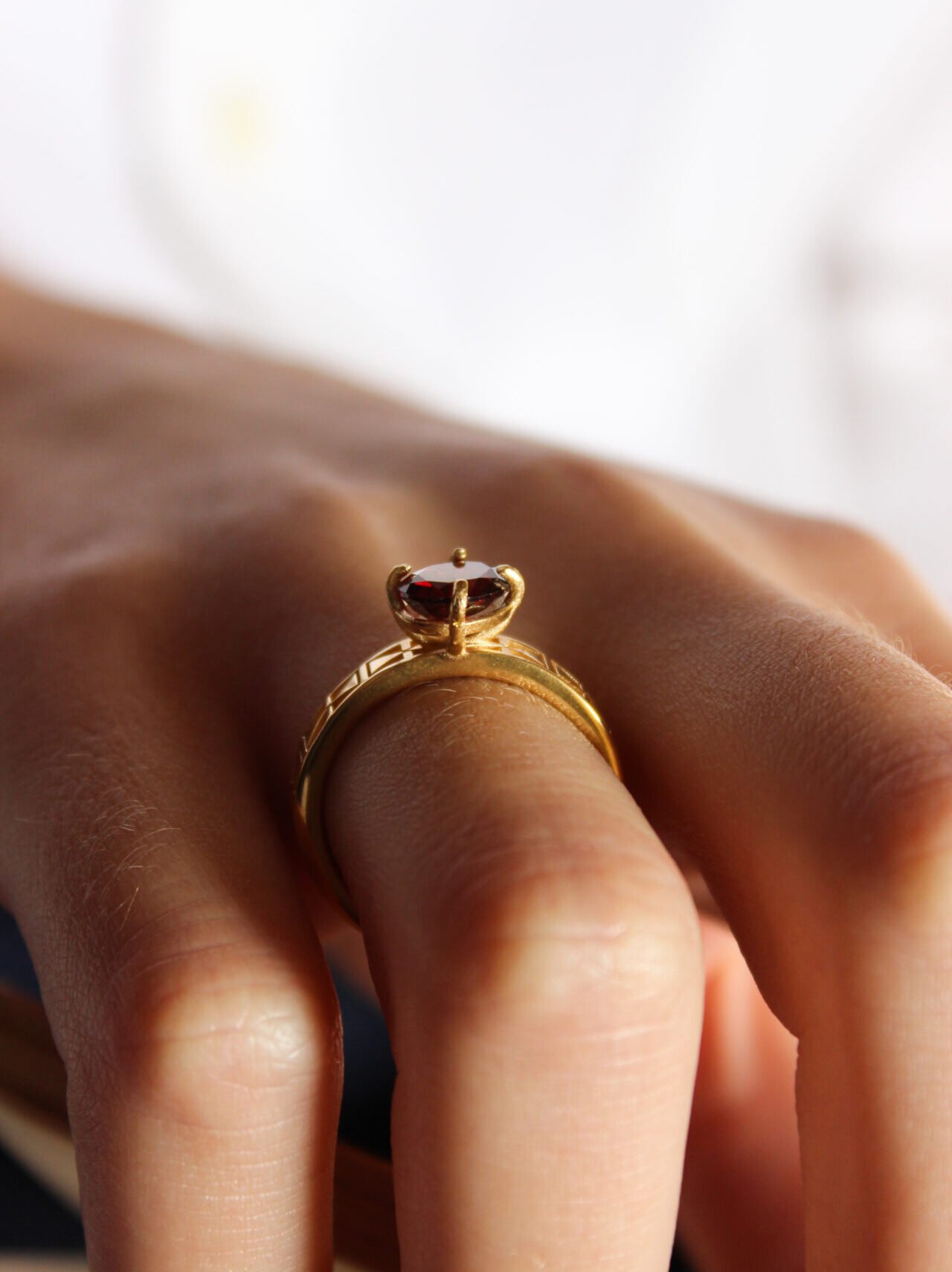 anello anamorfosi dettagli