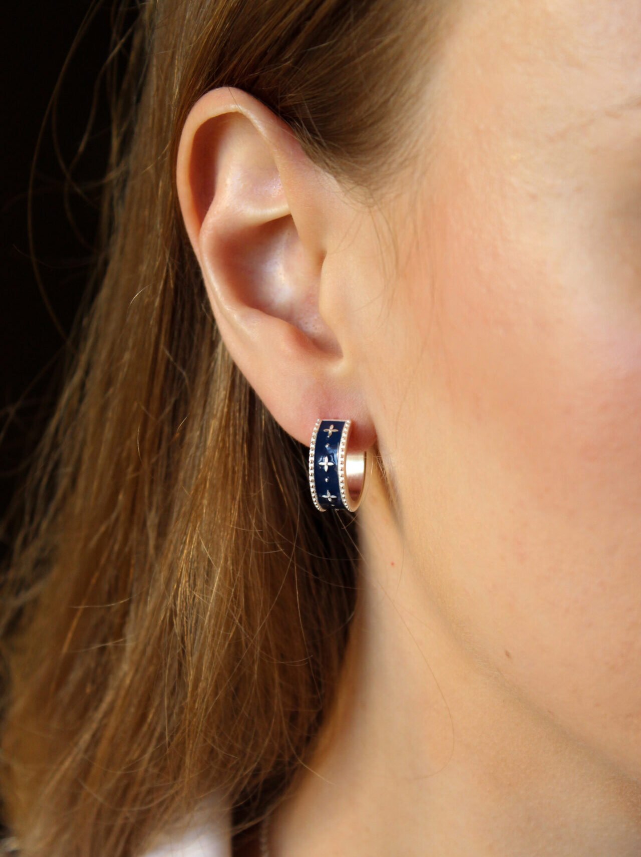 orecchini rinascente argento indossati