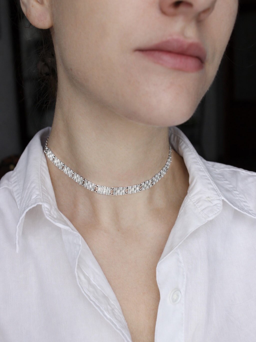 girocollo penelope indossato