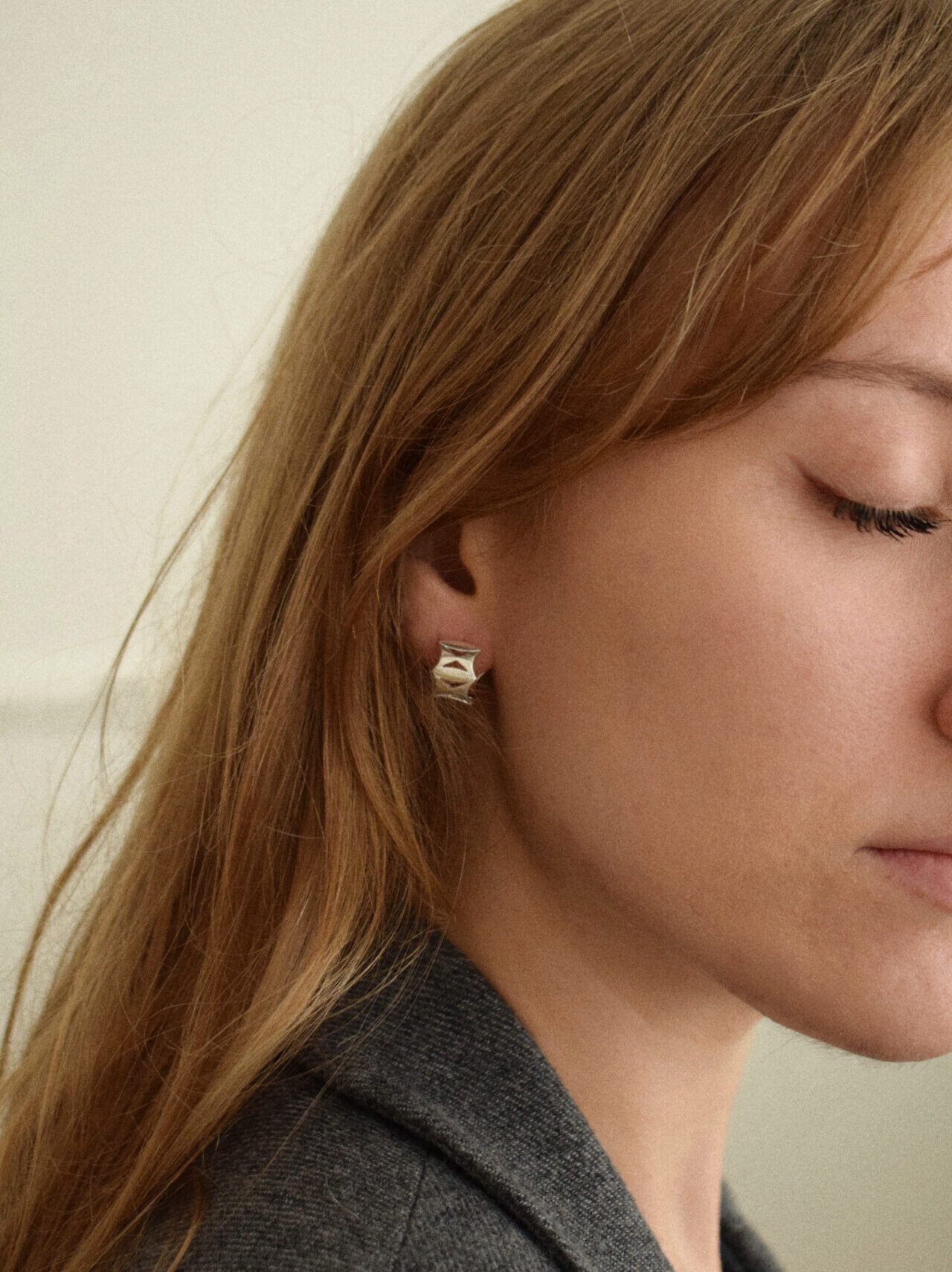 orecchini memoria argento indossati