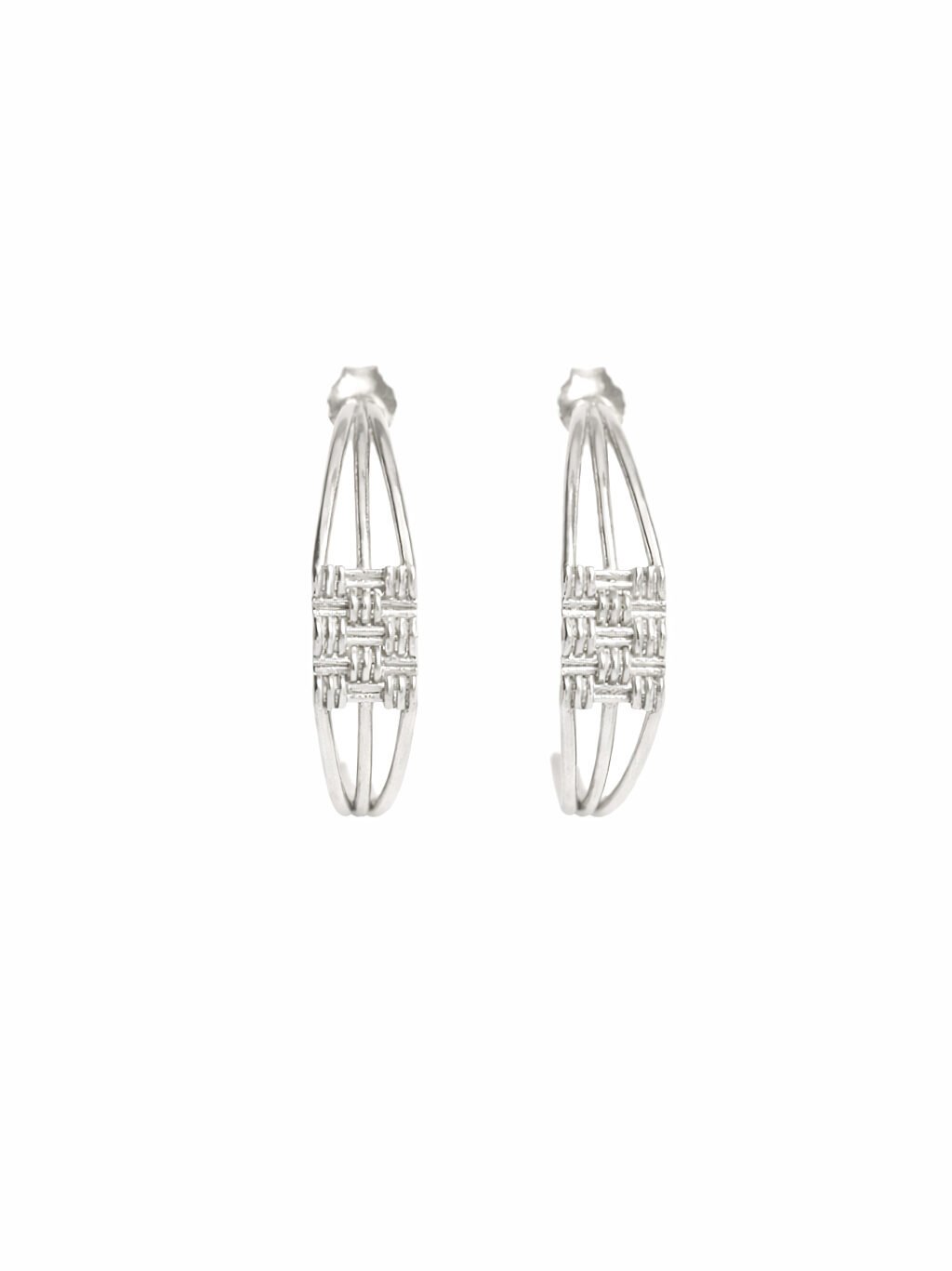 orecchini penelope cerchio argento